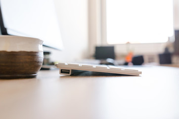 Workplace business in office