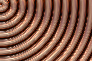 Wide metal concentric background