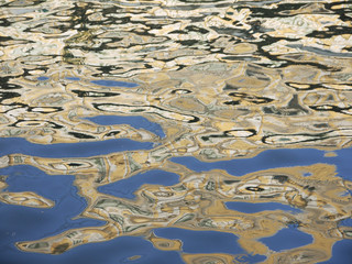 Abstract water reflection