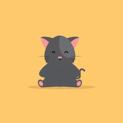 Cute Cartoon cat