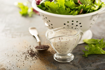 Poppy seed salad dressing