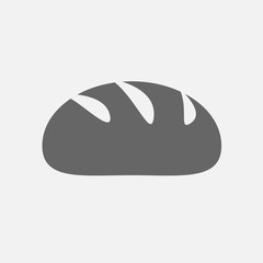 Bakery Bread food , vector icon