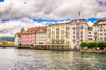 Cityscape of Lucerne, Switzerland