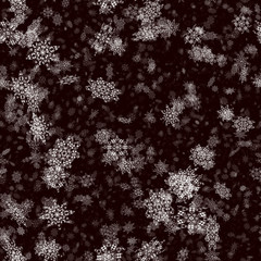 Repeating   background with snowflake 