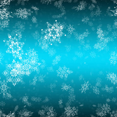 Repeating   background with snowflake 