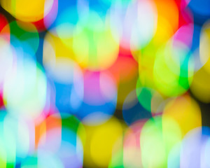 Defocused multi bokeh light