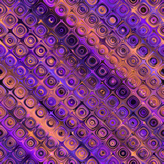 Repeating  abstract bubbles pattern