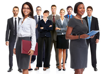 Obraz premium Business people group.