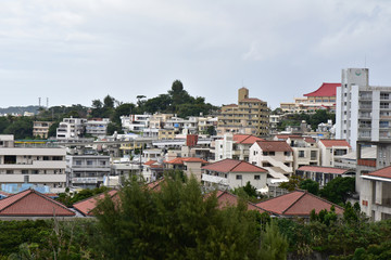 首里城公園から見た街並み