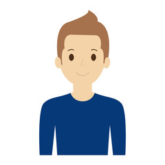 people casual man cloth icon, vector illustration