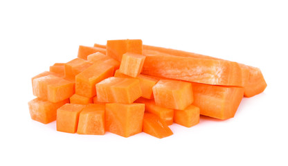 Carrot isolated on the white background