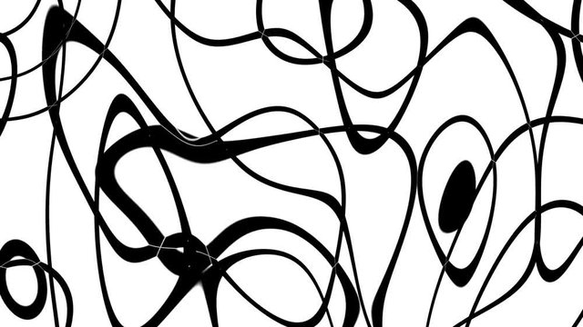random abstract loops motion background