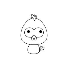 Cute Cartoon Chicken