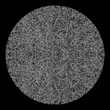 Triangular vector mesh round element for design proect 