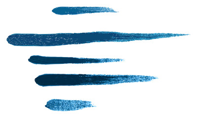 Vector Oil Paints Smears for Brush Creation
