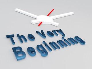 The Very Beginning concept