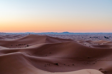 Fototapeta na wymiar Sahara Desert, Morocco 