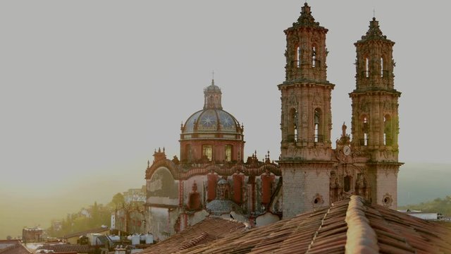 Taxco - Mexico - January 2017 - Santa Prisca cathedral