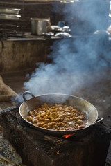 Cooking in Myanmar