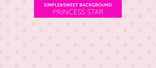 Princess Star Simple & Sweet Background vol.4