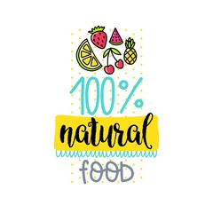 Vector poster with phrase