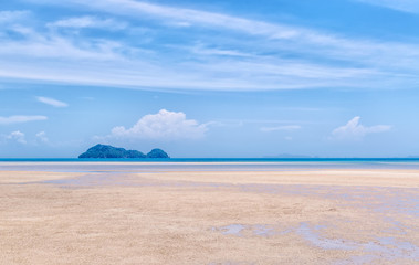 Low tide in the Gulf of Thailand