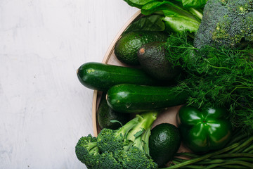 Vegetables and greens