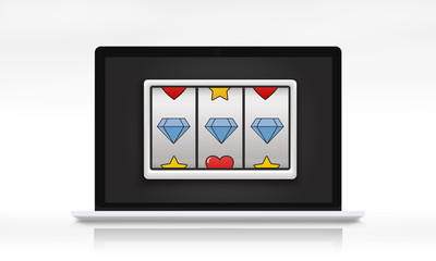 Online Casino Luck Concept