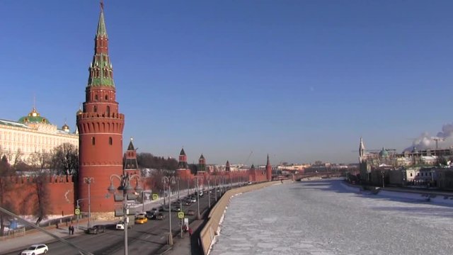 Зимний Кремль в Москве
