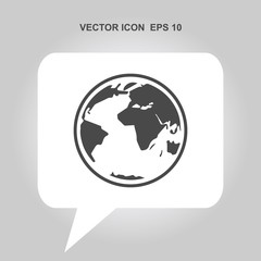 globe vector icon