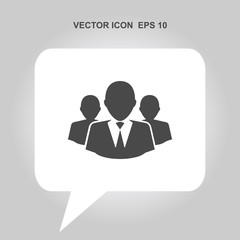 group of people vector icon