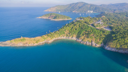 aerial photography around Phomthep cape viewpoint