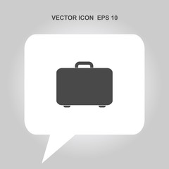 suitcase vector icon