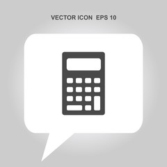 calculator vector icon