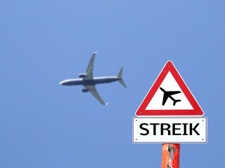 Streik Flugverkehr
