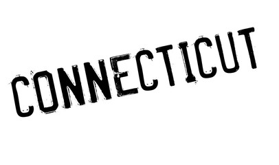 Connecticut rubber stamp. Grunge design with dust scratches. Effects can be easily removed for a clean, crisp look. Color is easily changed.