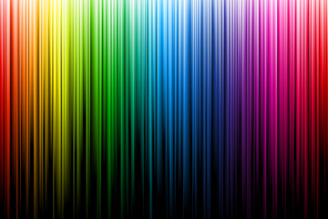 Multicolor rainbow rays, glowing color spectrum 