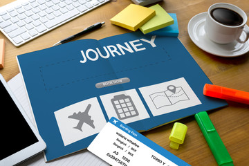 touch Online holiday reservation booking interface to go trip jo