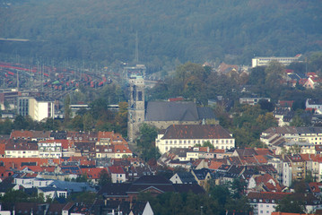 St. Michael Saarbrücken, im Saarland, historische Späth-Orgel
