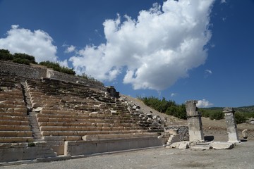 Fototapeta na wymiar Ancient stadium in Kibyra