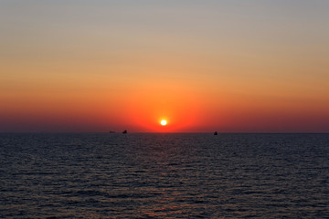 couché de soleil
