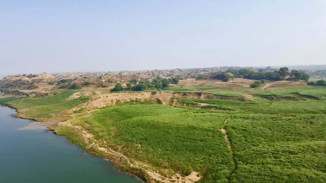 The infamous Chambal Valley, known as paradise of dacoits in the past.