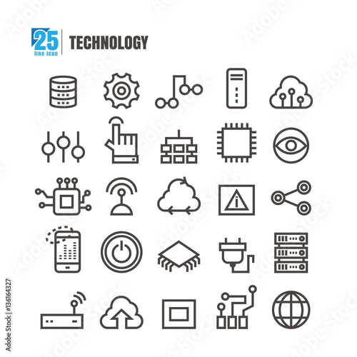 "icon technology vector" Stock image and royalty-free vector files on ...
