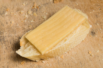 Healthy sandwich with cheeze