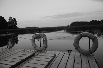 Nad jeziorem przystań © pati112a