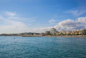 Coast of the Mediterranean Sea, Sitges