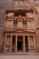 The Treasury in Petra, Jordan