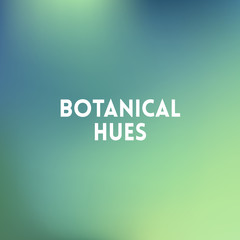 square blurred green background - with motivating quote