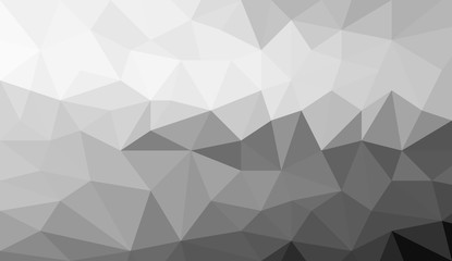 gray white polygonal background
