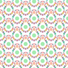 Womens day seamless pattern